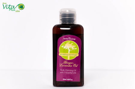 Amazing Moringa Oil of Life: Ginger-Lavender Oil